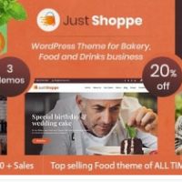 Justshop v10.1 - WordPress шаблон