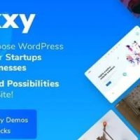 Pixxy v1.1.1 - WordPress шаблон для п. о. и SaaS