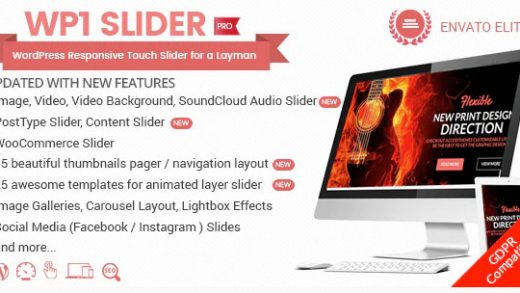 WP1 Slider Pro v1.2.3