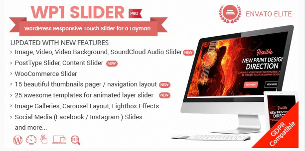 WP1 Slider Pro v1.2.3
