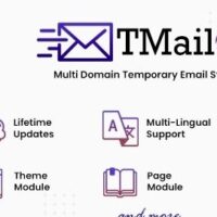 TMail v7.6.2 NULLED - temporary mail script with multiple domains