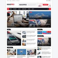 MagPro Responsive News & Magazine Blogger Template