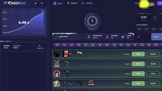 CS GO roulette script CSGORUN with RUNFLIIP