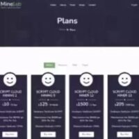 Minelab platform script to create a cloud-based crypto-mining platform