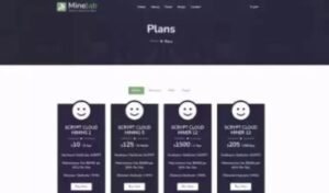 Minelab platform script to create a cloud-based crypto-mining platform