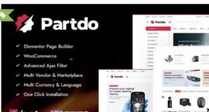 Partdo – Auto Parts and Tools Shop WooCommerce Theme (Nulled)