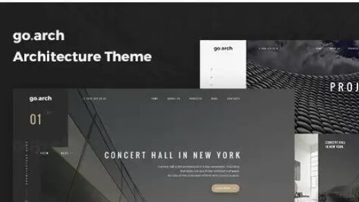 go.arch – Architecture and Interior WordPress Theme