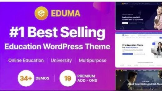 Eduma – Education WordPress Theme (Nulled)