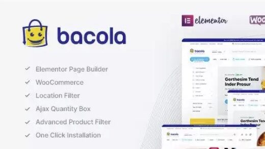 Bacola – Grocery Store and Food eCommerce Theme (Nulled)