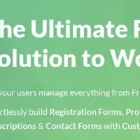 WP User Frontend – Ultimate Frontend Solution For WordPress (Nulled)