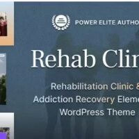 Rehab Clinic – Addiction Recovery Center WordPress Theme