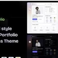 Bentofolio – Personal Portfolio WordPress Theme