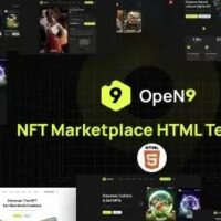 Open9 - NFT Marketplace HTML Template (Nulled)