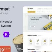 Farmart - Single or Multivendor Laravel eCommerce System (Nulled) v1.22.1