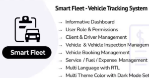 Smart Fleet SaaS – Vehicle Tracking System