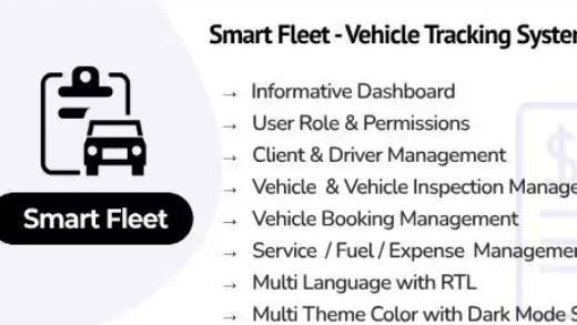 Smart Fleet SaaS – Vehicle Tracking System