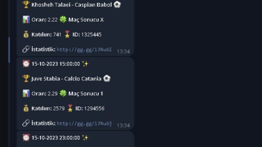 Betting Telegram Bot FREE