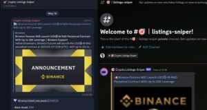 Crypto Listing Sniper Software