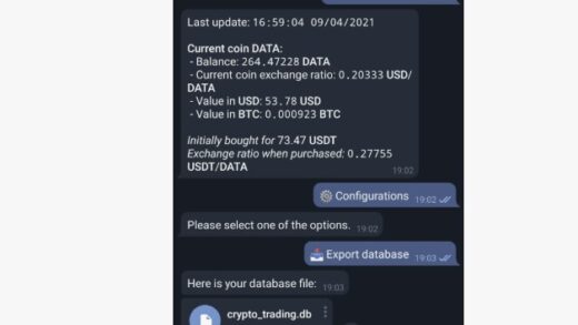 Bot, check your POSITIONS and BALANCE on the Binance Exchange