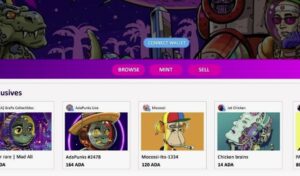 Backend for NFT marketplace