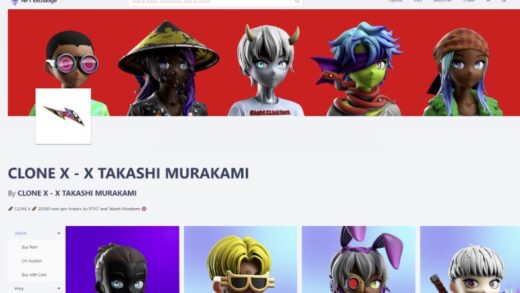 Marketplace for NFTs Web Template