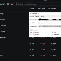 Solana NFT sniping bot for the marketplace