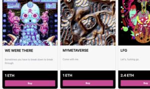 Script digital marketplace NFT